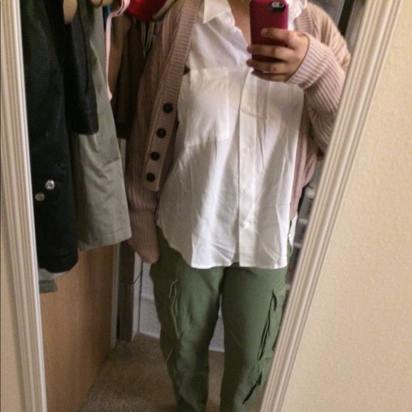 100% Tencel Lyocell Oversized High-Low Drop Shoulder Button Through Shirt Pocket - Picture 5 of 15